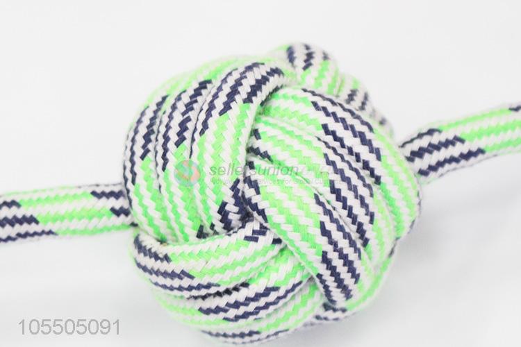 Best Price Fashion Dog Toy Dog Chews Cotton Rope Knot Ball