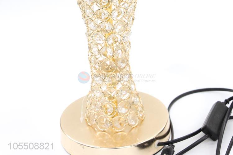 Direct factory supply home decor crystal desk lamp reading lamp