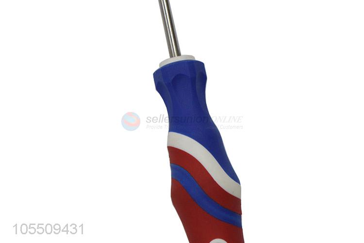 China Manufacturer Safety Slotted Screwdriver with Soft Handle