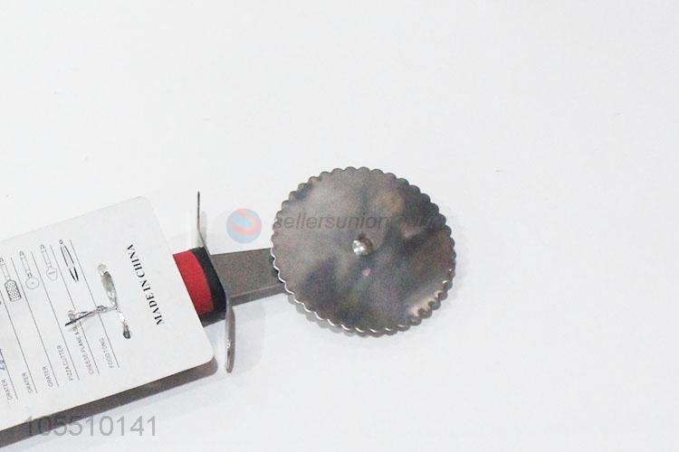 Factory wholesale kitchen tools stainless steel pizza wheel cutter