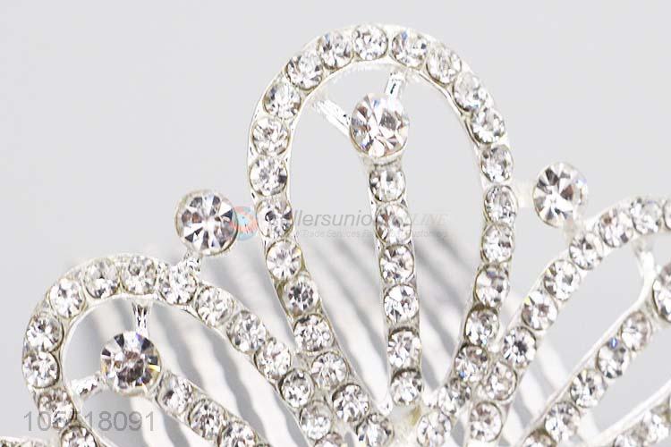 New Products Fashion European Styles Silver Tiaras For Bride