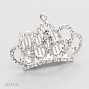 Modern Style Hair Accessories Fashion Jewellery Rhinestone Crown Tiaras for Bride