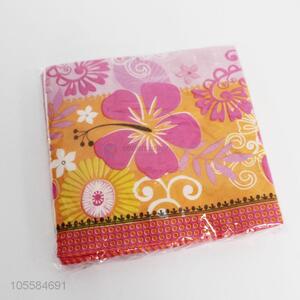 Competitive Price Flower Printing Napkin