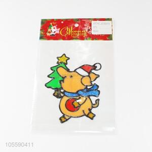 New Arrival Pig Shape Jelly Sticker Best Christmas Decoration