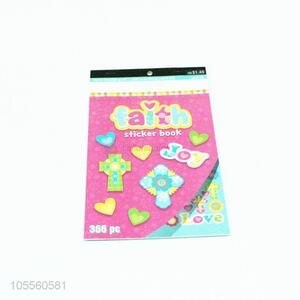 Heart Pattern Sticker Book