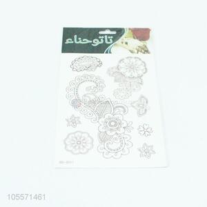 Promotional Wholesale Flower Pattern Tattoo Sticker for Sale