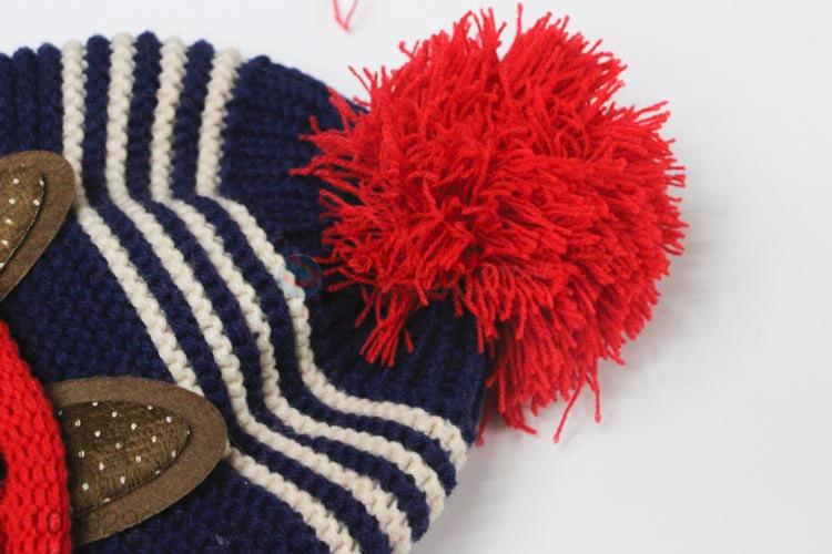 Popular Winter Knitted Earmuffs Hat Warm Hat For Boys