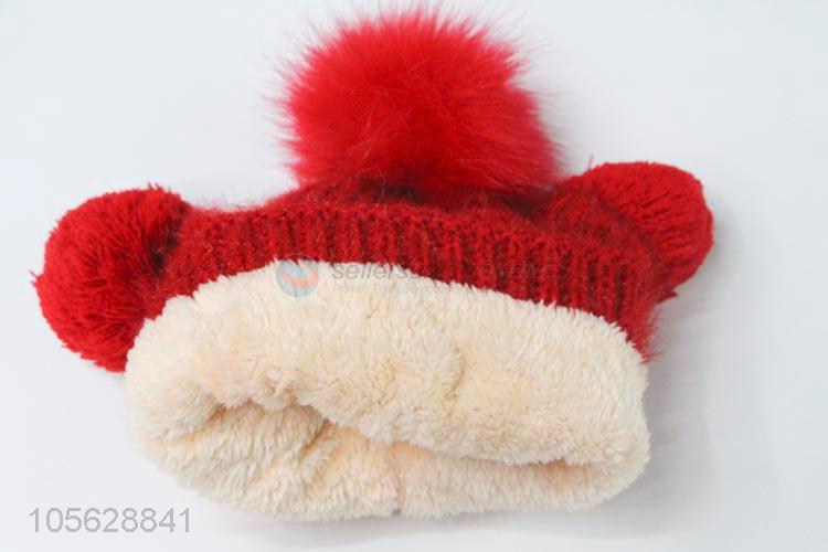 New Arrival Winter Warm  Earmuffs Hat For Litter Girls