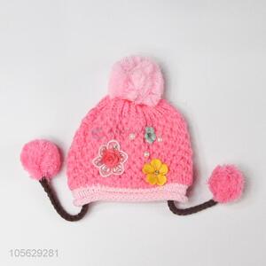 Top Quality Soft Knitted Warm Cap Baby Beanie Cap