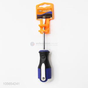 China manufacturer straight screwdriver slotted screwdriver with soft grip