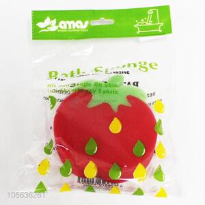 Custom Strawberry Shape Bath Sponge Body Cleaning Sponge