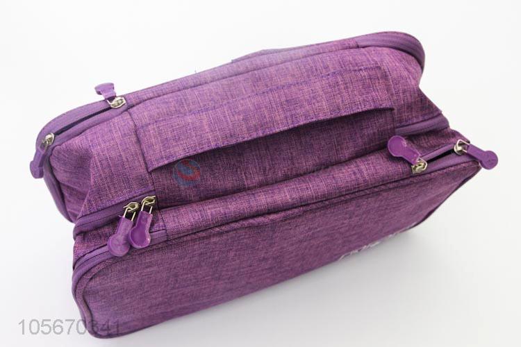 Latest Polyester Cosmetic Bag Best Travel Makeup Bag