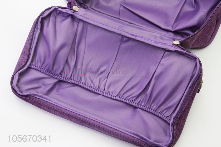 Latest Polyester Cosmetic Bag Best Travel Makeup Bag