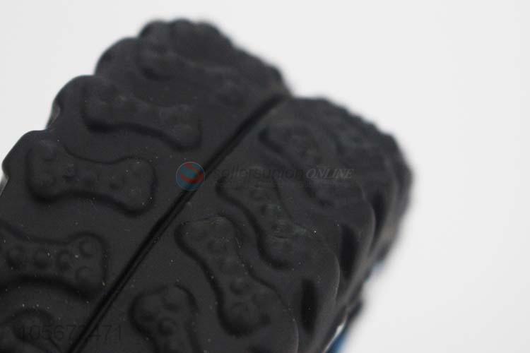 Made In China Tire Shape Resistant To Bite Pet Squeak Toys