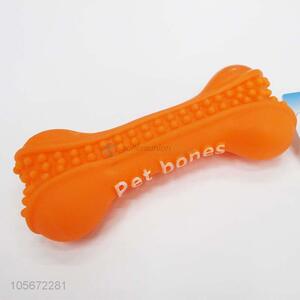 Advertising and Promotional Pet Supply Rubber Bone Squeaky Pet Dog Toys