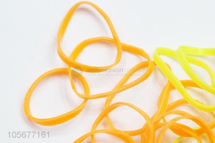 Best Selling Colorful 21G Hair Ring Disposable Rubber Band Set