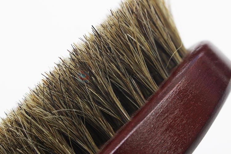 Custom Long Handle Wooden Shoes Brush Best Shoe Oil Brush