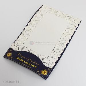 Wholesale party supply 16pcs lace paper doilies/paper doiley