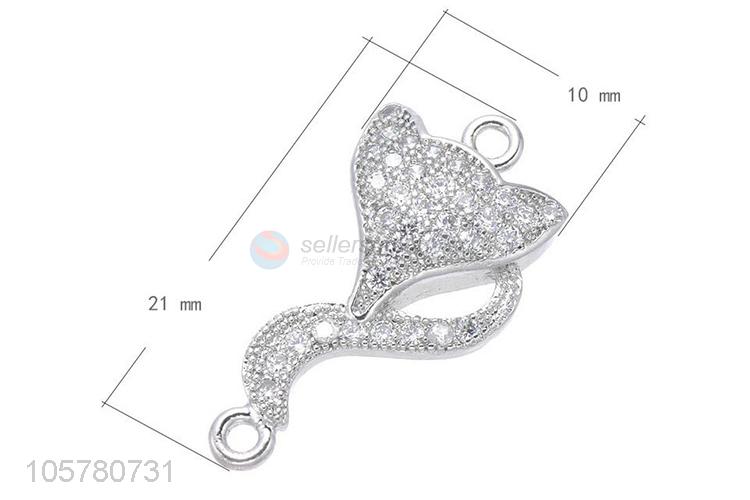 Delicate Design Inlay Zircon Jewelry Parts Fashion Accessories