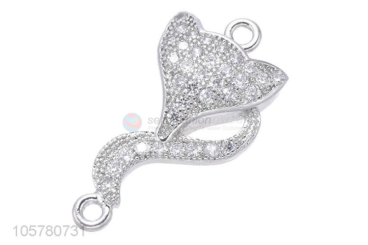 Delicate Design Inlay Zircon Jewelry Parts Fashion Accessories