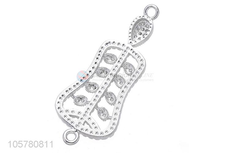 Fashion Necklace Accessories Inlay Zircon Jewelry Parts