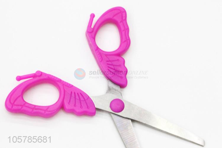 Custom Butterfly Design Hand Scissor For School And Office