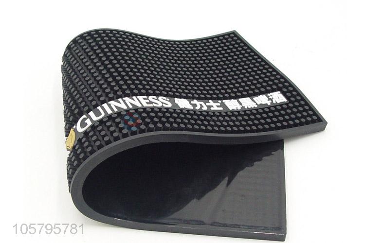 Good Sale Soft PVC Rubber Beer Mat Fashion Bar Mat