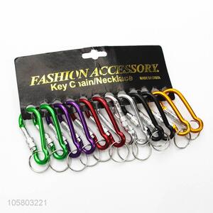 Promotional Gift Aluminum Carabiner D-Ring Key Chain Clip