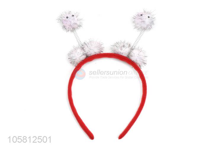 Wholesale Festival Decoration Fur Ball Hair Clasp For Children