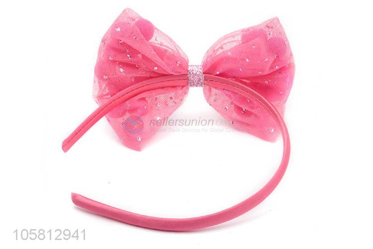 Newest Net Yarn Bowknot Design Hair Band Fashion Hair Clasp