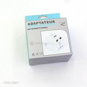 New Design Plastic Power Adapter USB Charger Universal Travel Adapter