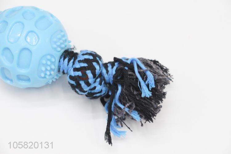 Best Selling Rubber Ball Chew Toy Pet Rope Toy