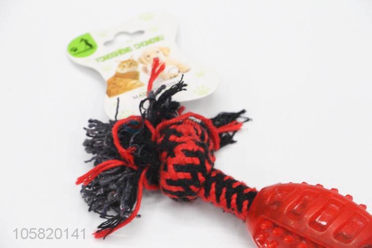 Factory Price Pet Chew Toy Cotton Rope Toy