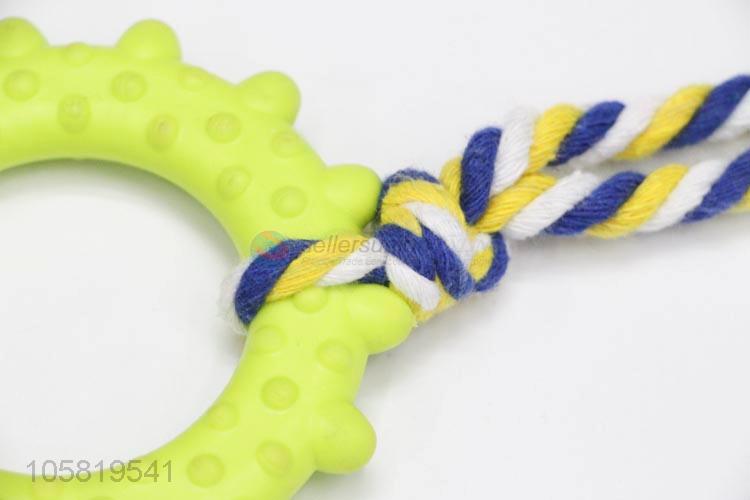 Fashion Colorful Rope Pet Toy Dog Chew Toy