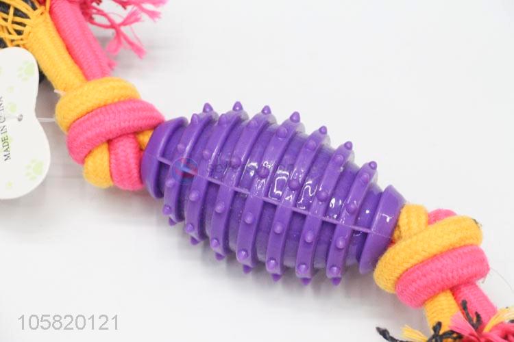 Top Quality Dog Rubber Chew Toy Pet Rope Toy