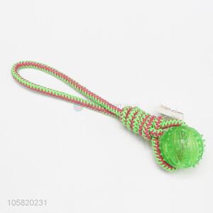 Custom Colorful Cotton Rope Chew Toy For Pet