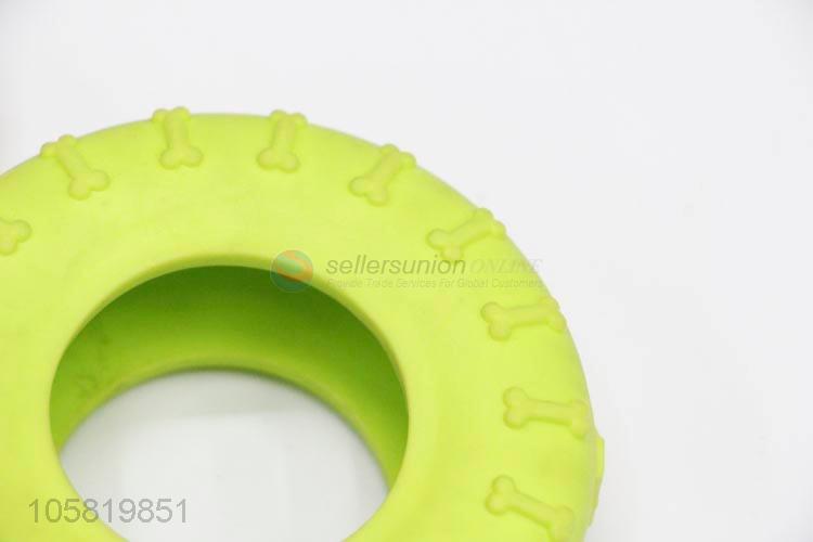 Best Selling Round Rubber Pet Teeth Chew Toy