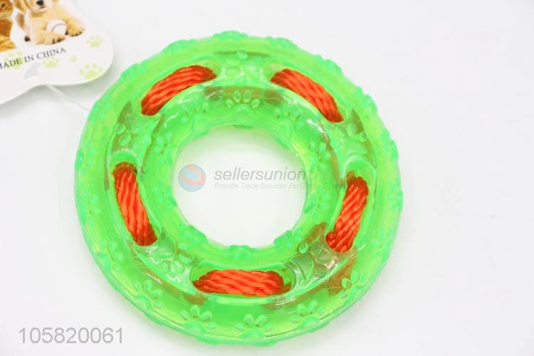 Good Quality Colorful Pet Toy Round Chew Toy