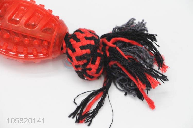 Factory Price Pet Chew Toy Cotton Rope Toy