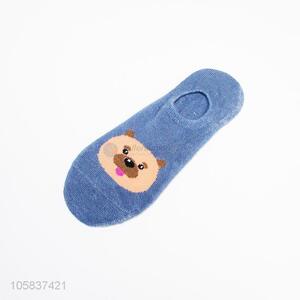 Wholesale cute dog pattern women anklet socks