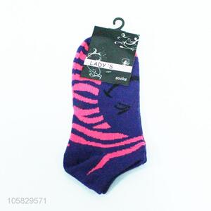 New arrival custom soft women summer short socks