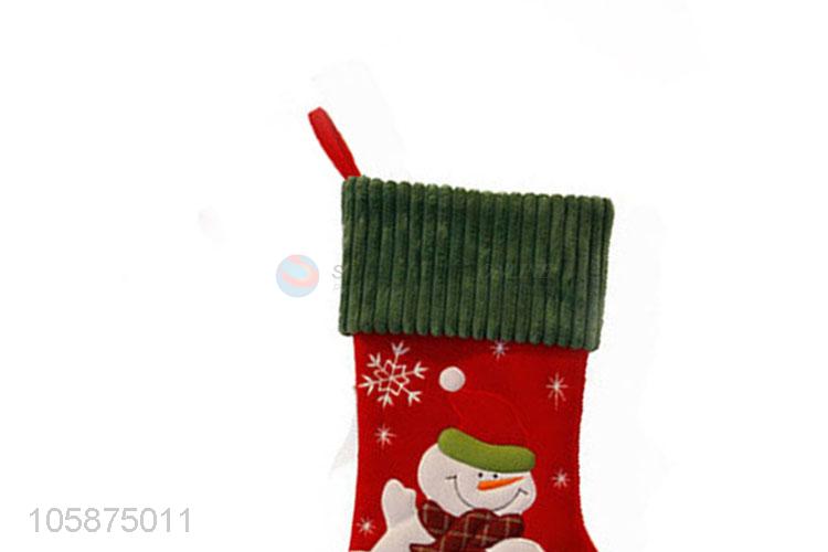 Christmas decoration lovely santa claus snowman christmas hanging socks