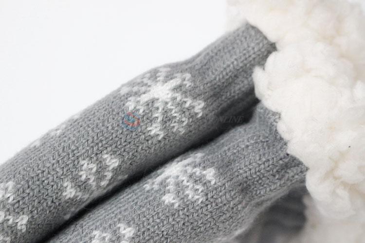 Low Price Grey Warm Home Floor Socks Ski Socks