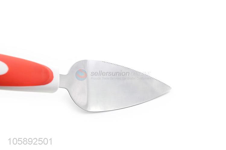 High quality custom hot sale stainless steel pizza server with pp handle