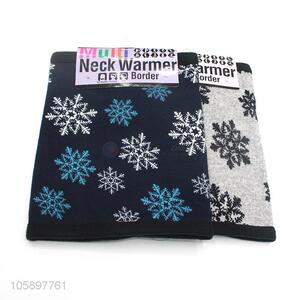 Good Quality Snowflake Pattern Knitted Neck Warmer