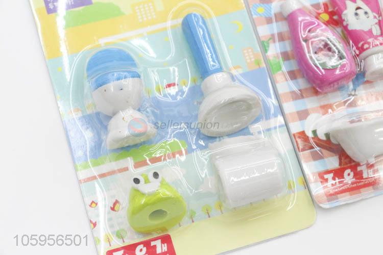 Best selling school stationery items gifts 3d eraser cute novelty erasers