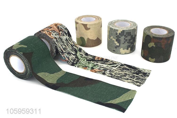 Hot selling decorative outdoor non-woven fabric hunting camouflage camo duct tape