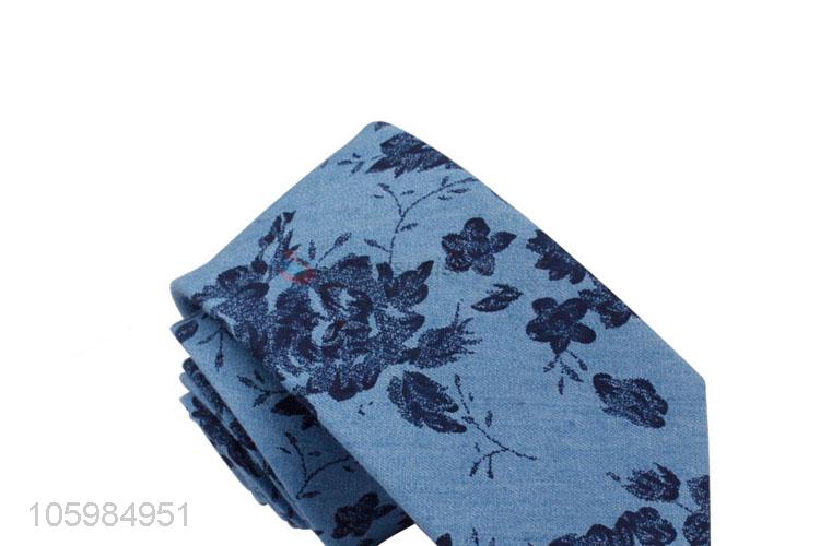 China suppliers custom logo 100% cotton men's neckties