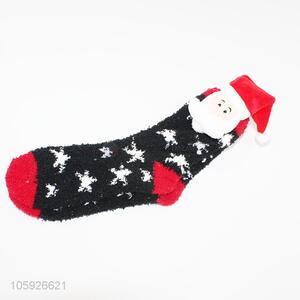 China Wholesale Christmas Cute Winter Warm Sock