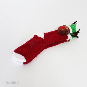 Hot Selling 3D Christmas Winter Sock